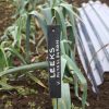 Set of 4 Long Slate Labels and Metal Crooks