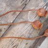 3 Small Metal Poppy Seed Heads - Image 4
