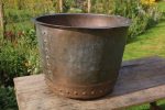 Riveted Copper Cauldron