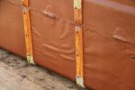Brown Steamer Trunk #2 - Image 6