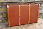 Brown Steamer Trunk #2 - Image 5
