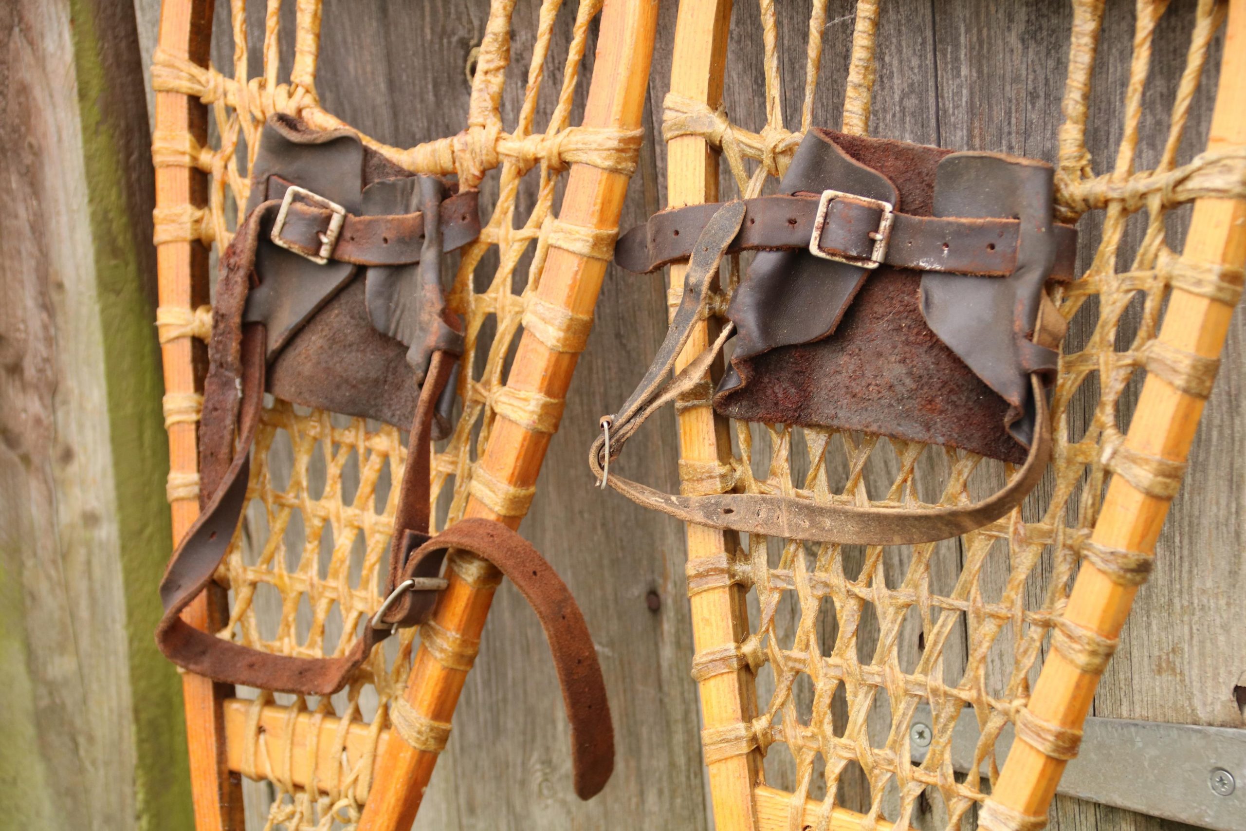 Vintage Snow Shoes 3 Orchard Garden Antiques