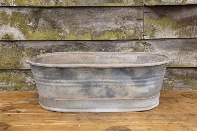 Galvanised Baby Bath #11