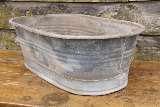 Galvanised Baby Bath #11 - Image 2