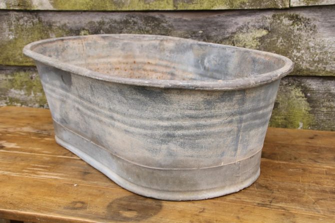 Galvanised Baby Bath #11 - Image 3