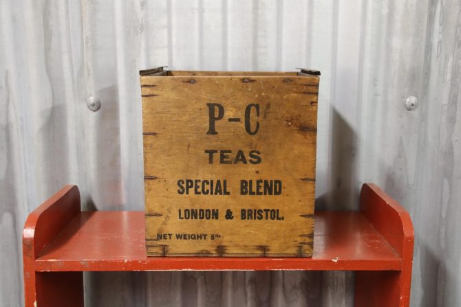 P-C Tea Crate